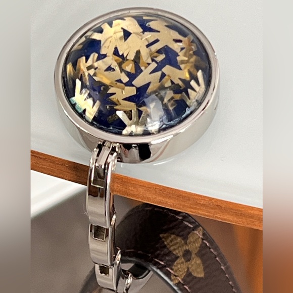 Foldable Bag Hook/Purse Hangers - Handmade - Fits Most Tables - Picture 6 of 7